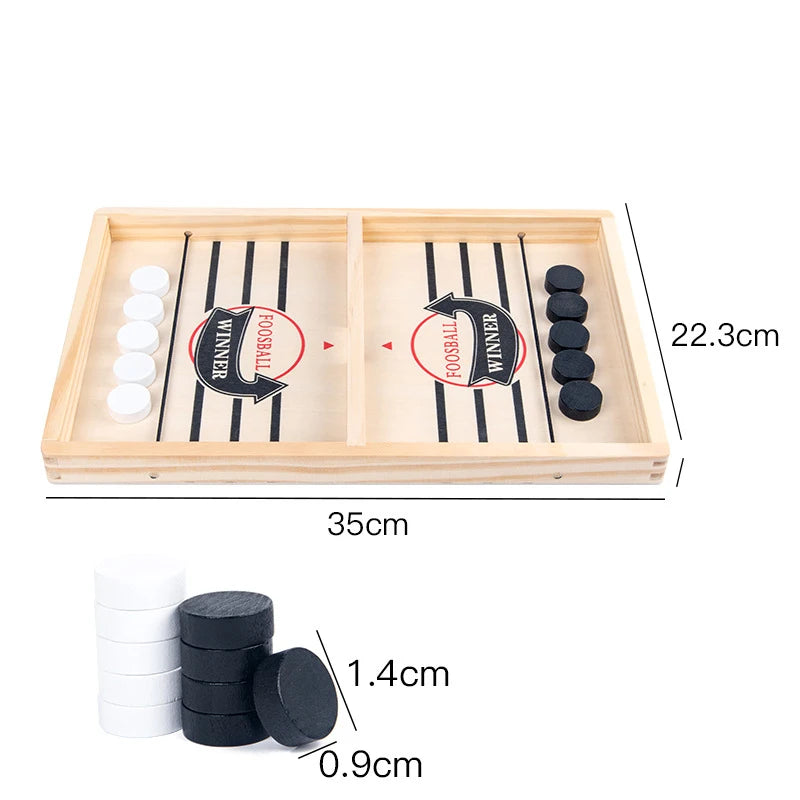 Foosball Winner Games Table Hockey Game Catapult Chess Parent-child Interactive Toy Fast Sling Puck Board Game Toys For Children