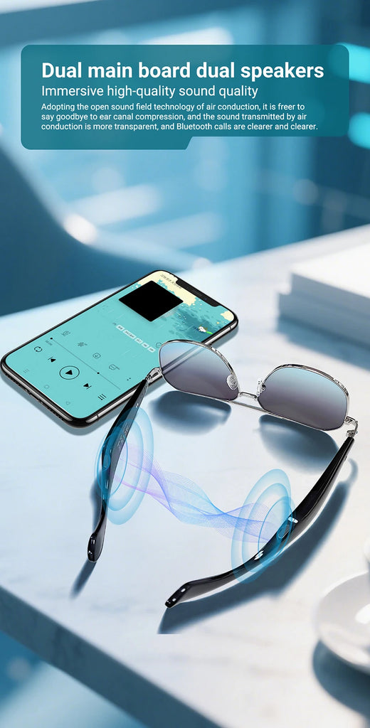 Smart glasses, translation earphones, stylish sunglasses, open-back earphones, earphones that can make phone calls